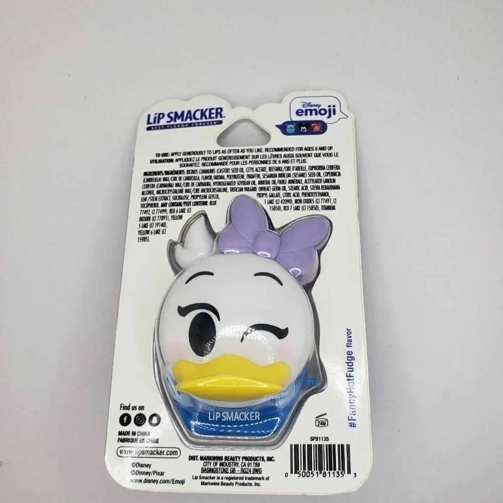 Daisy Duck emoji lip smacker hot fudge lip balm